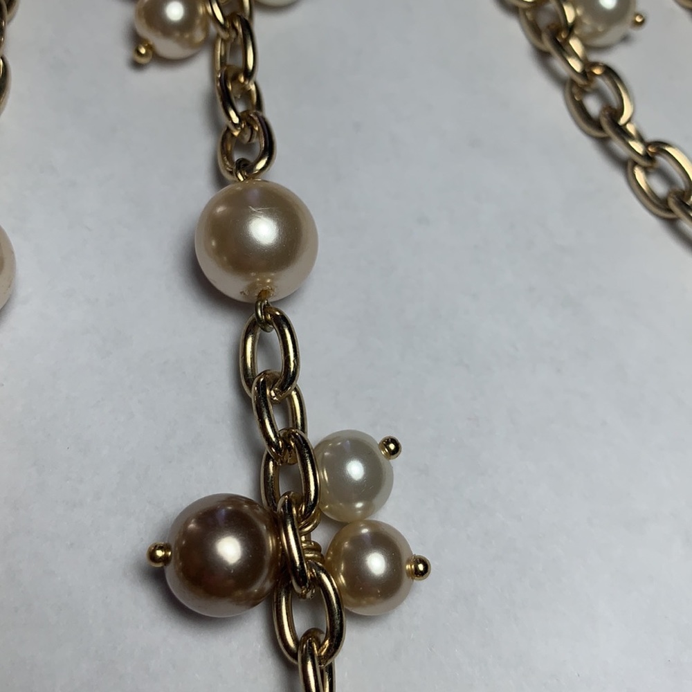 Anne Klein Long Gold Necklace - Picture 6 of 6
